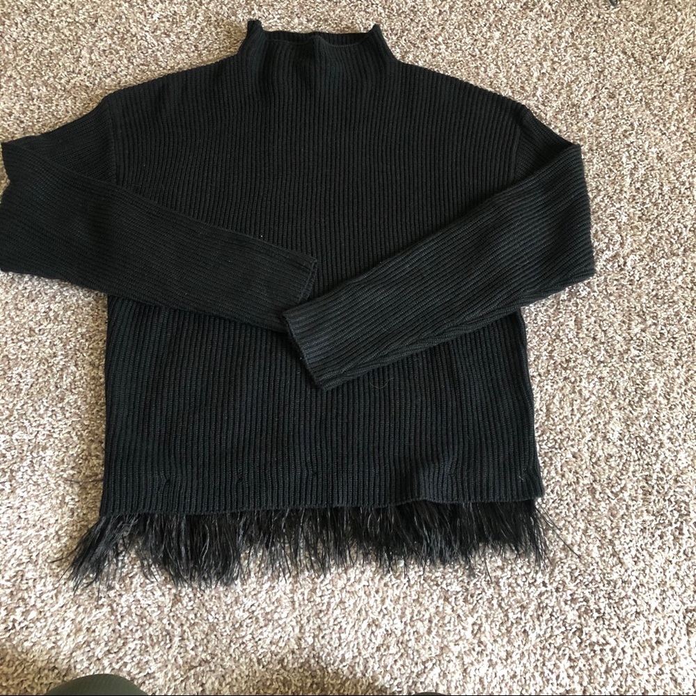 Black sweater